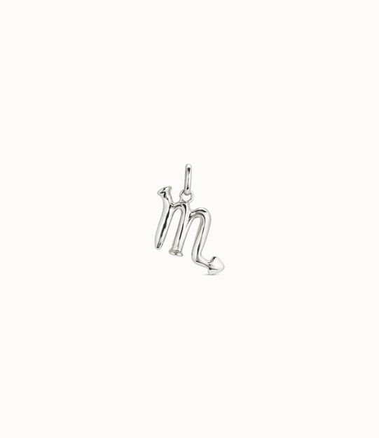 Scorpio shaped charm