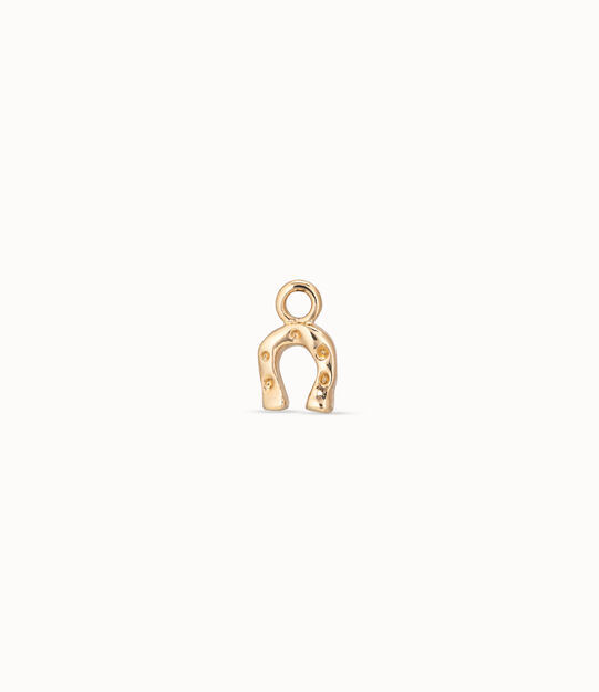 Horseshoe Single Hoop Charm