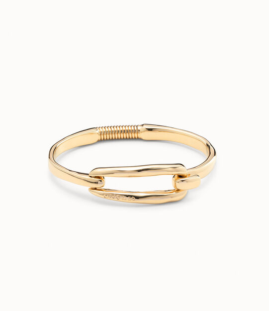 Bangle bracelet with buckle
