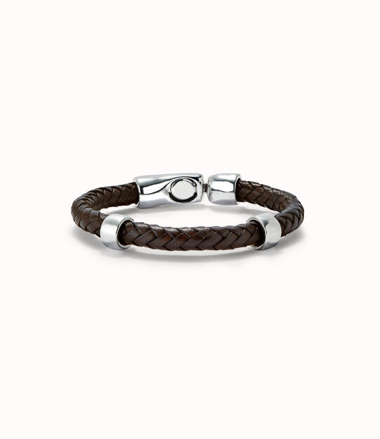 Braided bracelet with clasp