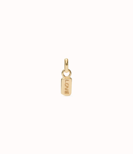 Charm with the word “love”