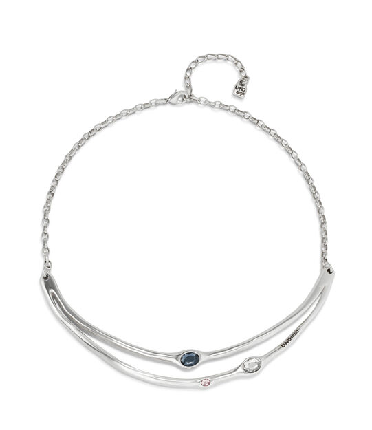 Choker necklace with  crystals