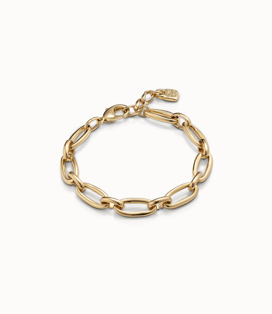 Oval link chain bracelet