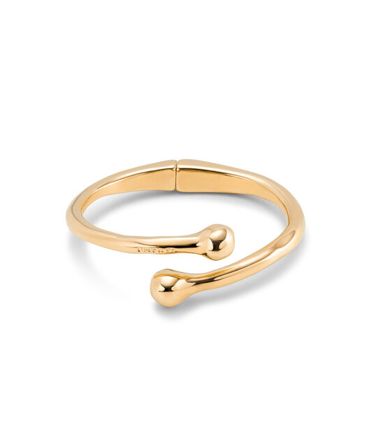 Bangle bracelet with inner spring