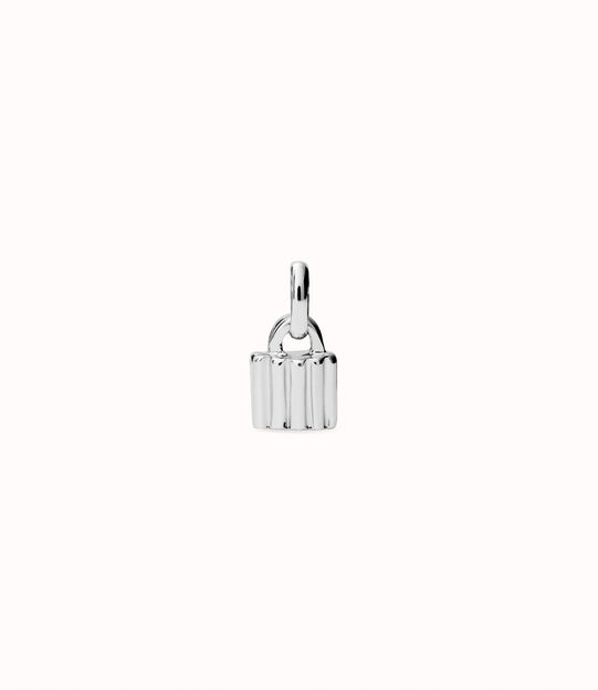 Padlock-shaped Charm