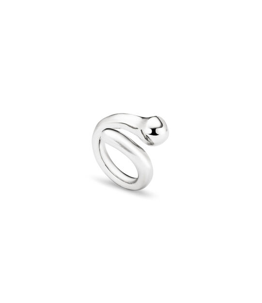 Open ring with a sphere
