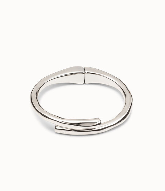 Tubular shaped bangle bracelet