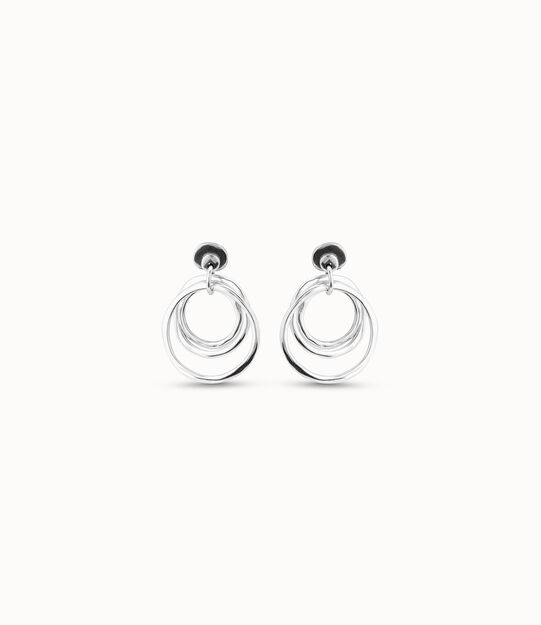 Irregular hoop earrings
