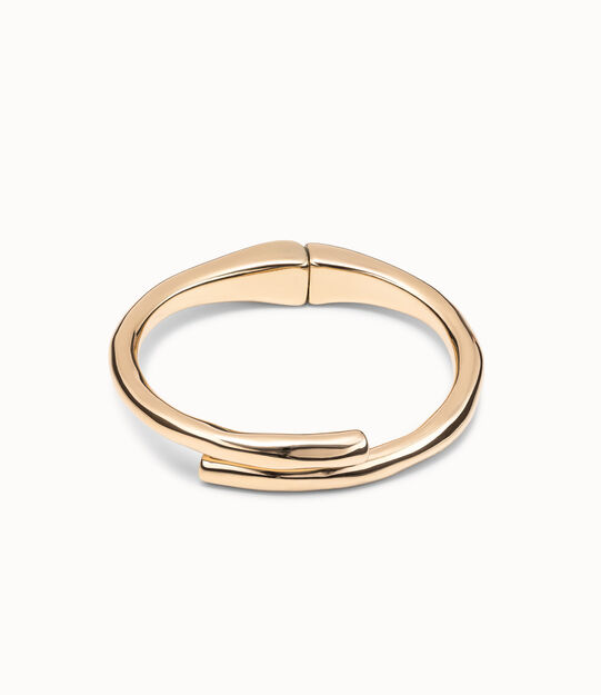 Tubular shaped bangle bracelet