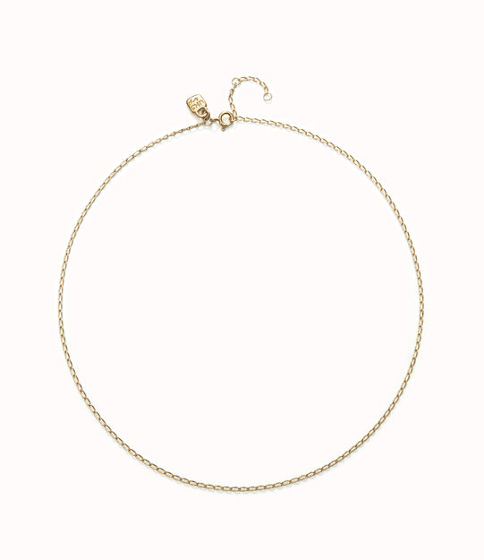 Link chain charm necklace