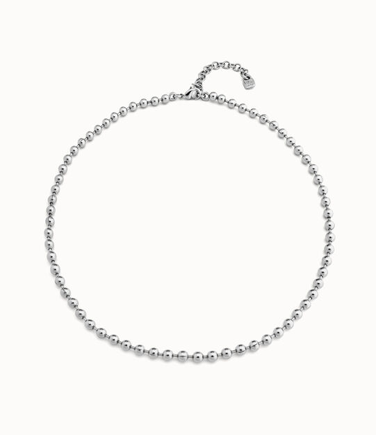 Beaded chain necklace