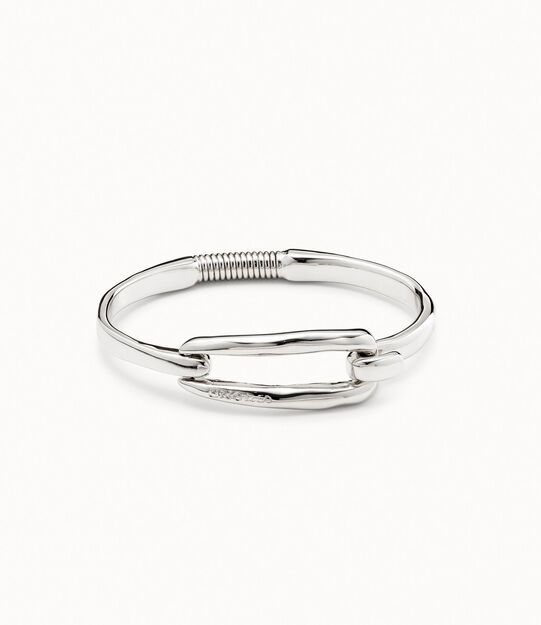 Bangle bracelet with buckle