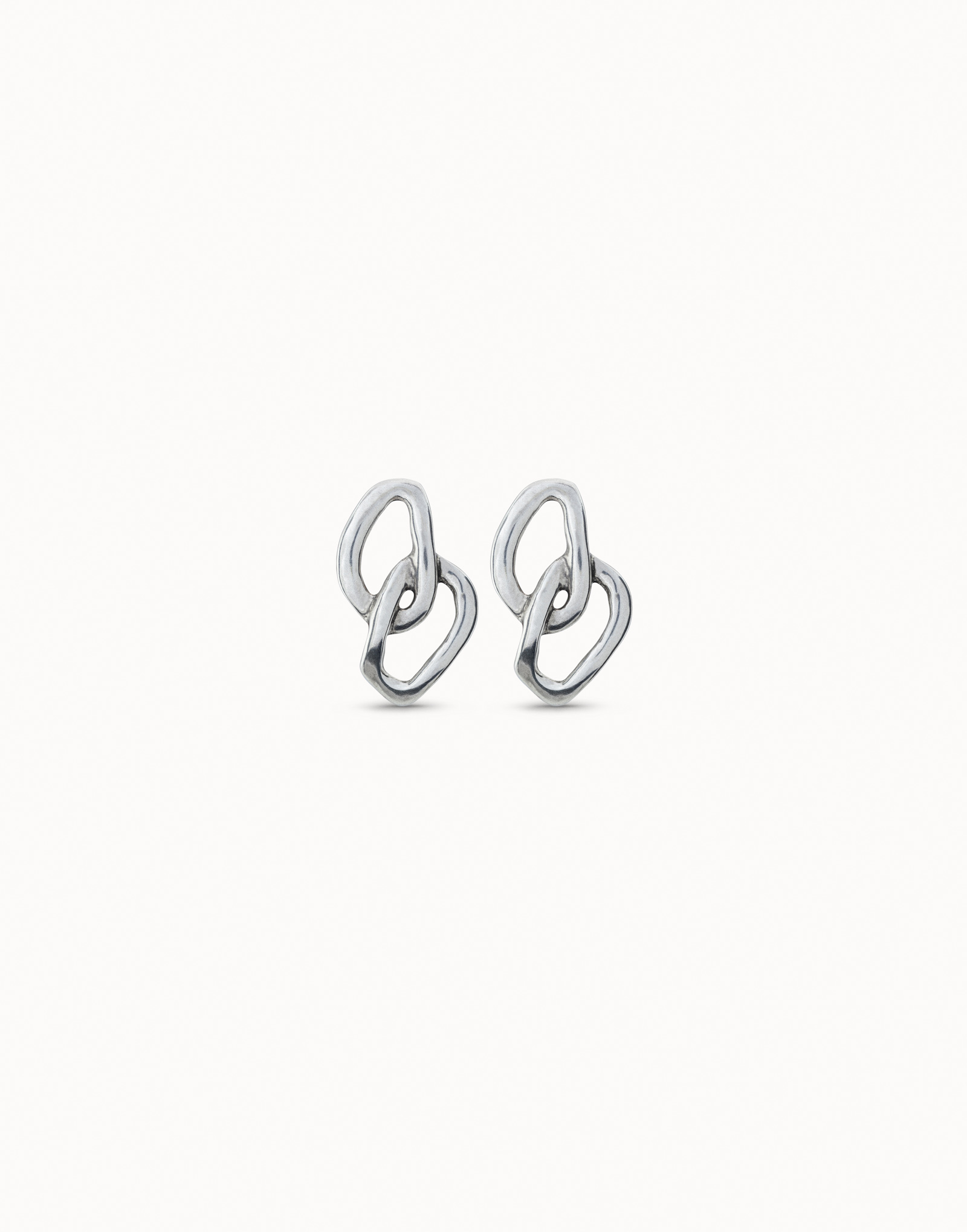 EarRing INSEPARABLES, Silver, large thumbnail