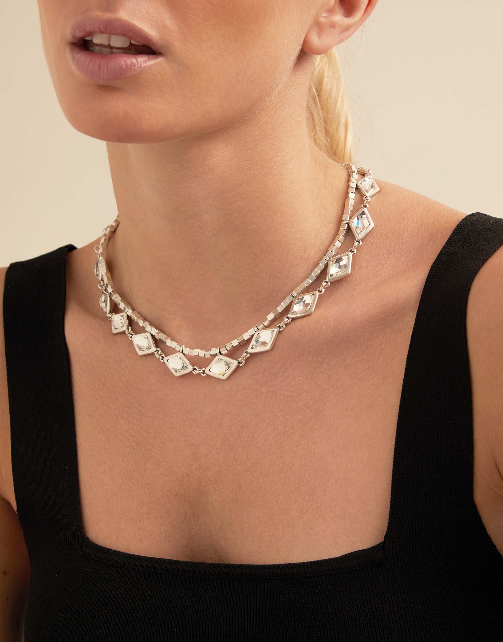 Necklace WhiteMagic, Silver, large thumbnail