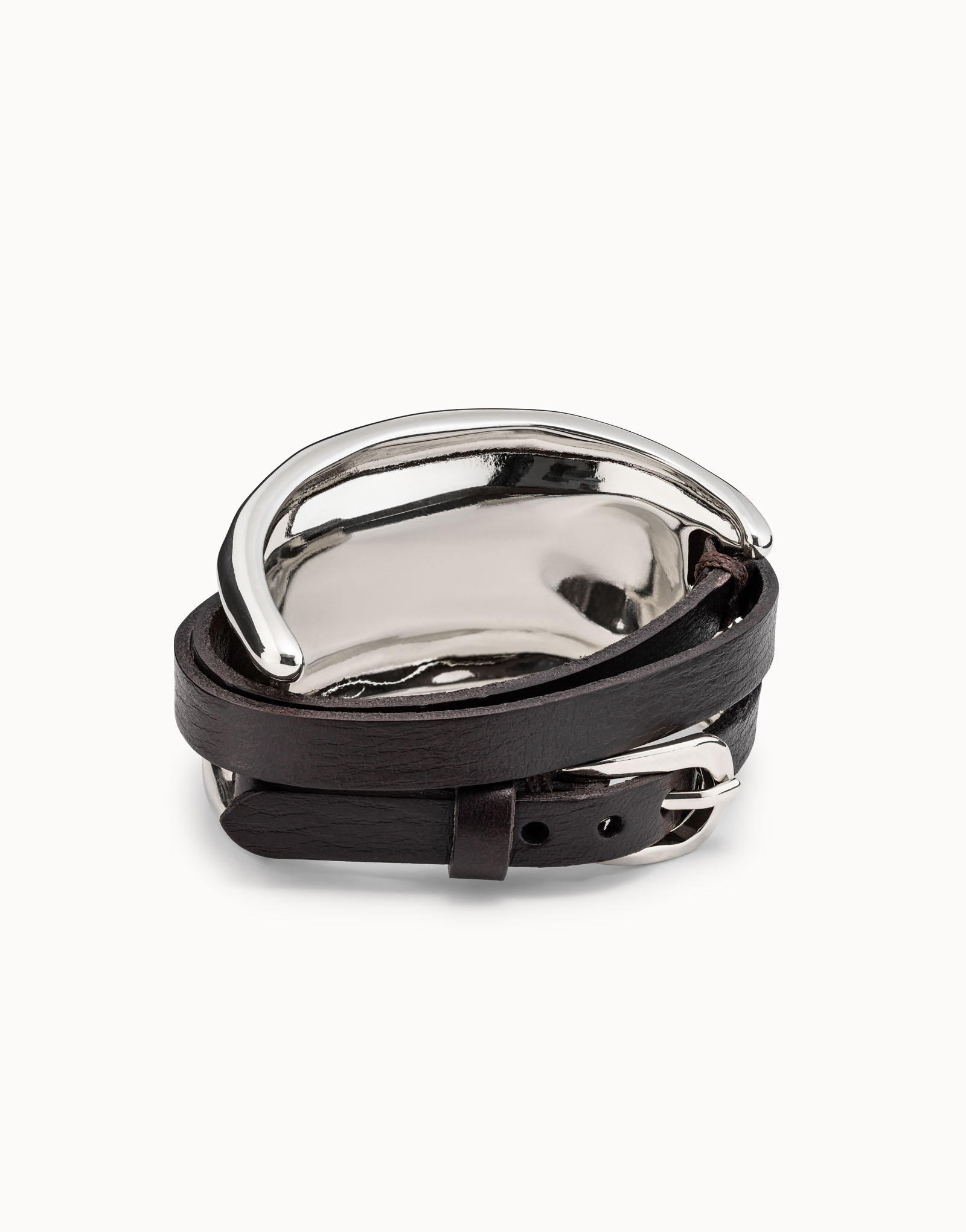 Bracelet Hold me, Argent, large thumbnail