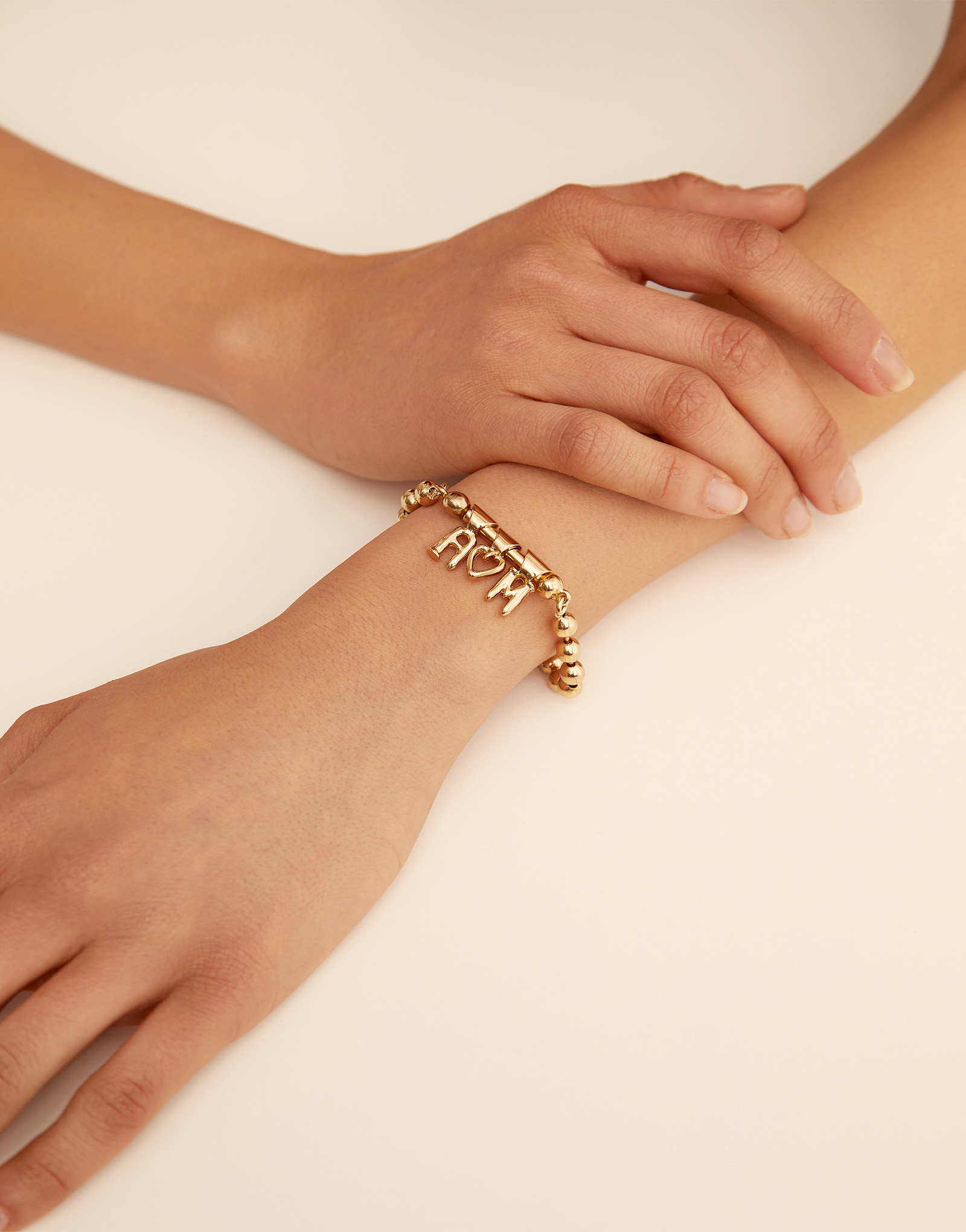 Charm collezione Personalization placcato oro 18k, Dorado, large thumbnail