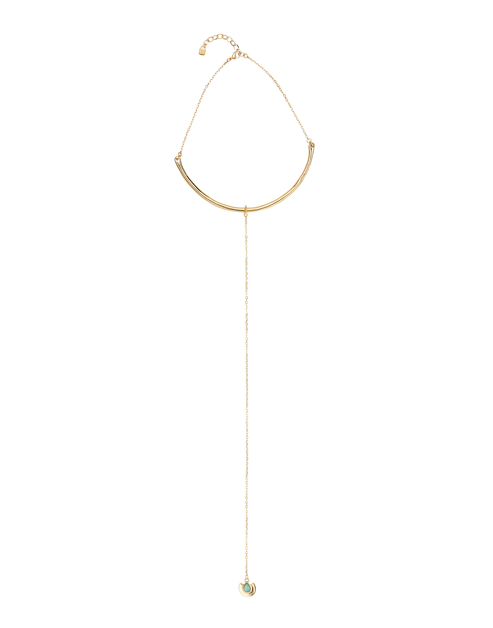 Mrs Rani's Soul Necklace, Golden, large thumbnail