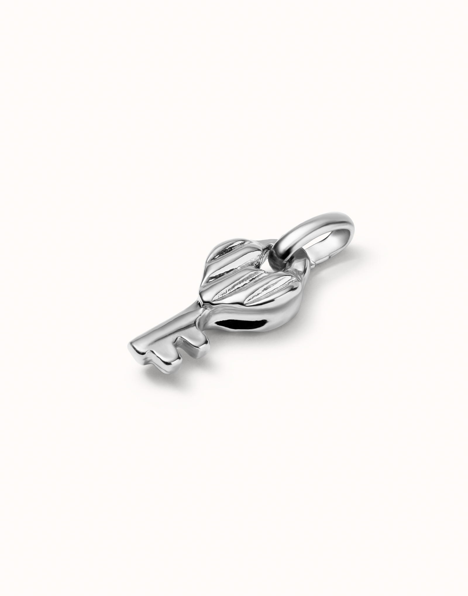 Key-shaped Charm, Silver, large thumbnail