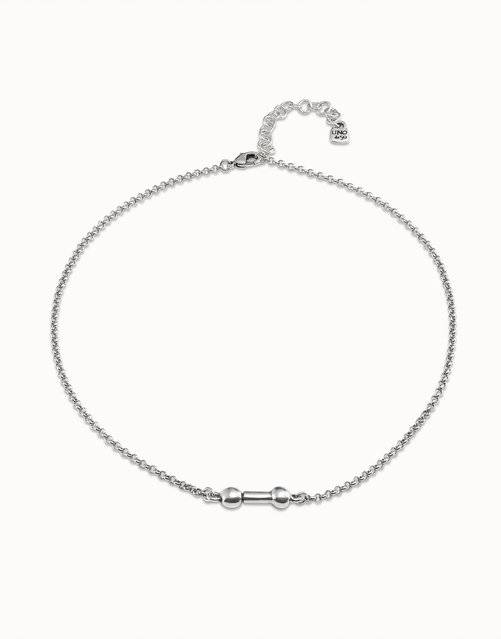 Necklace Escoge1, Silver, large thumbnail