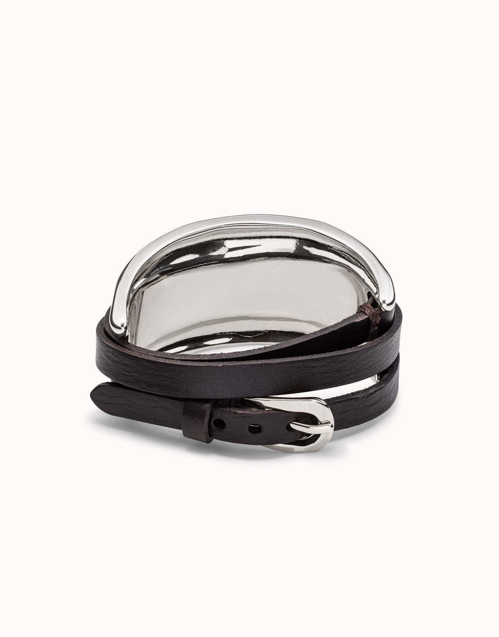 Bracelet Hold me, Argent, large thumbnail