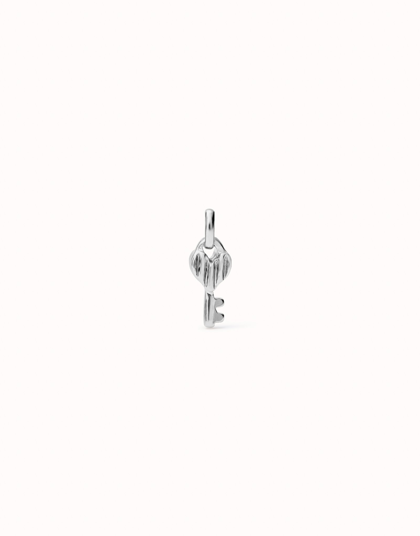 Key-shaped Charm, Silver, large thumbnail